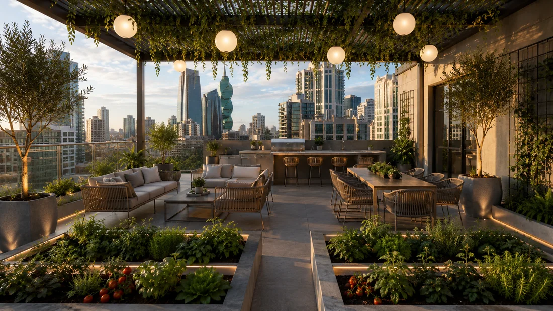 Terraza & BBQ de LINK