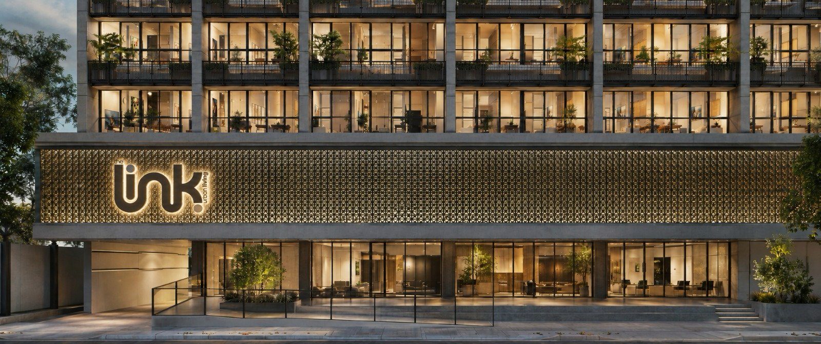Fachada de The Link Urban Living en Calle Elvira Méndez, Bella Vista
